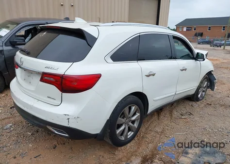 2014 Acura Mdx Advance Pkg W/Entertainment Pkg z USA, uszkodzony, nr VIN 5FRYD4H84EB043093